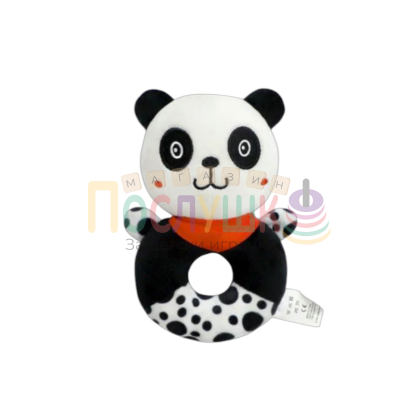 Мека бебешка дрънкалка - Панда