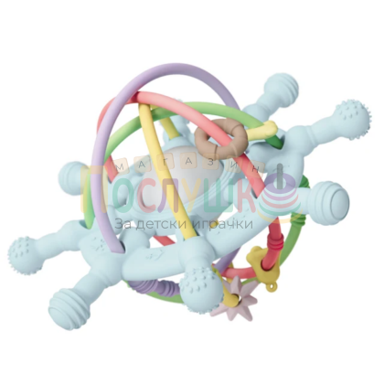 Бебешка силиконова гризалка Blue Dream