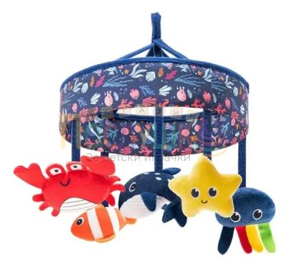 Сензорна играчка за количка с животни