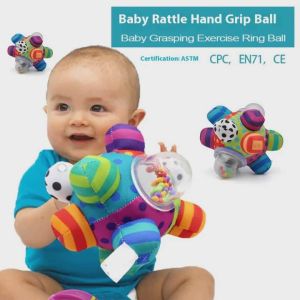 Мека цветна топка 