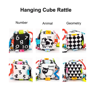 Контрастна бебешка висулка