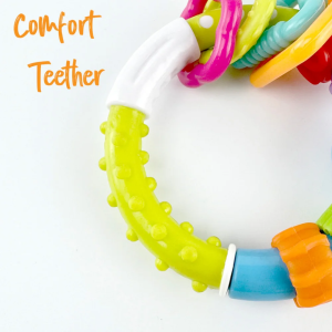 Бебешка дрънкалка Ринг с огледалце