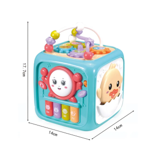 Бебешко занимателно кубче