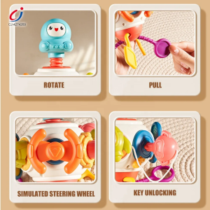 Занимателна топка за бебе 8 в 1