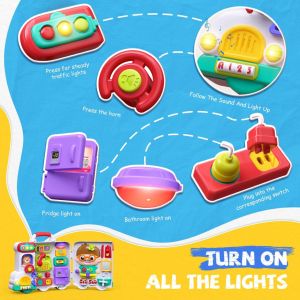 Интерактивно куфарче - бус с музика и светлина