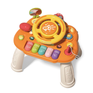 Занимателна масичка с волан, светлини и звуци