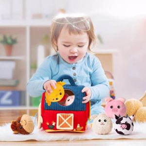 Интерактивна сензорна мека играчка - ферма с животни