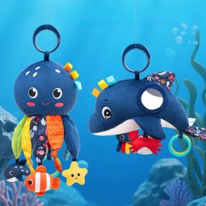 Мека висяща сензорна играчка - Октопод